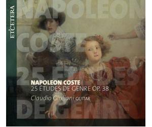 Napoleon Coste Napoleon Coste: 25 Études De Genre, Op. 38 (CD) Album (US IMPORT)