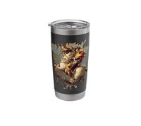 Napoleon Crossing The Alps Grunge Stainless Steel Insulated Tumbler
