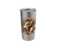 Napoleon Crossing The Alps Grunge Stainless Steel Insulated Tumbler