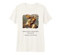 Napoleon Crossing The Alps Premium T-Shirt