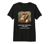 Napoleon Crossing The Alps Premium T-Shirt