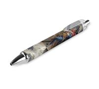 Napoleon Crossing The Alps Reproduction Retractable Ballpoint Pen Black Ink Ball Point Pen Work Pens 1 PCS