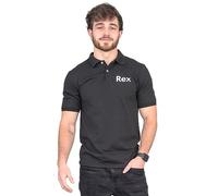Napoleon Dynamite Movie Martial Arts Rex Known Do Adult Polo T-Shirt for Men, Black, 3XL