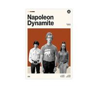 NAPOLEON DYNAMITE - Vintage Movie Poster Canvas Poster Bedroom Decor Sports Landscape Office Room Decor Gift Unframe-style 08x12inch(20x30cm)
