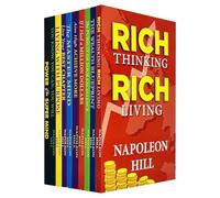 Napoleon Hill Collection 10 Books Set (Rich Thinking Rich Living, Wealth Blueprint, Pursuit of Your Excellence, If I Had a Million Dollars, Aim High Achieve More, Power of the Super Mind & More)
