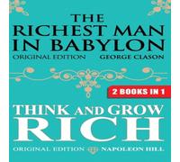 Napoleon Hill The Richest Man In Babylon & Think & Grow Rich Paperback Book Napoleon Hill Multicolor