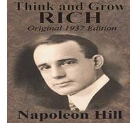 Napoleon Hill Think & Grow Rich Original 1937 Edition Paperback Book Napoleon Hill Multicolor