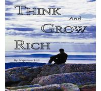 Napoleon Hill Think & Grow Rich Paperback Book in White Napoleon Hill White