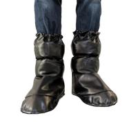 Napoleon Vote for Pedro Halloween Costume Accessory Moon Boots Over Shoe Cover - One Size Fits Most Black
