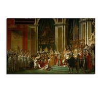 Napoleon Wall Art Oil Painting Canvas Prints The Coronation David Poster For Home set of 1 Decorations Unframed 18"x12"