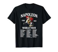 Napoleon World Tour 1769 1821 Funny History Battles T-Shirt