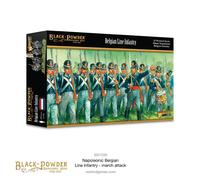 Napoleonic Belgian Line Infantry - Warlord Games Black Powder Miniatures