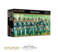 Napoleonic Belgian Line Infantry - Warlord Games Black Powder Miniatures