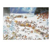 Napoleon's Winter - Jean-Jacques Loup - Cartoon Classics - Premium 500 pieces Puzzle - MyPuzzle special collection from Heye Puzzle