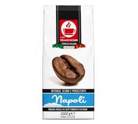 Napoli Coffee Beans 1Kg Intense, Dark & Long Lasting - 100% Robusta Blend | Premium Italian Roasted Coffee from Naples, Suitable for Bean to Cup, Espresso Machines & French Press (Total 1000g)