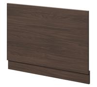Napoli End Bath Panel with Plinth | Brown Oak | MDF | 750mm