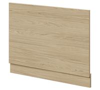 Napoli End Bath Panel with Plinth | Light Oak | MDF | 700mm