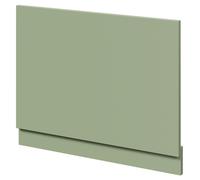 Napoli End Bath Panel with Plinth | Olive Green | MDF | 700mm