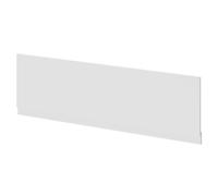 Napoli Front Bath Panel with Plinth | Gloss White | MDF | 1800mm