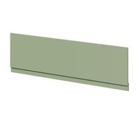 Napoli Front Bath Panel with Plinth | Olive Green | MDF | 1800mm
