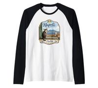 Napoli Italia/Naples Italy/Naples Raglan Baseball Tee