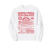 Napoli Pizza Club Vintage Naples Italy Pizzeria Souvenir Sweatshirt