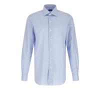 Napoli Shirt - male - Finamore - Formal Shirts - Blue - 4XL - Shirts 4XL