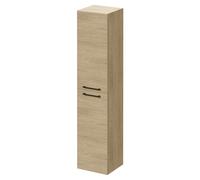 Napoli Wall Mounted 2 Door Storage Unit | Light Oak | MDF | 350mm x 1600mm