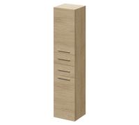 Napoli Wall Mounted Storage Unit | Light Oak | MDF | 350mm x 1600mm