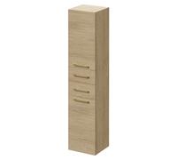 Napoli Wall Mounted Storage Unit | Light Oak | MDF | 350mm x 1600mm