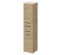 Napoli Wall Mounted Storage Unit | Light Oak | MDF | 350mm x 1600mm