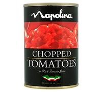 Napolina Chopped Tomatoes in Tomato Juice (400g) - Pack of 2