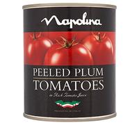 Napolina Peeled Plum Tomatoes in Tomato Juice (400g) - Pack of 2