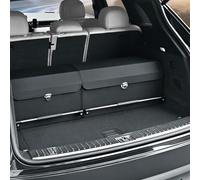 Nappa Leather Car Boot Organiser, Large Capacity Car Boot Storage with Lid | 2-in-1 Modular Boot Organiser, 92L Boot Tidy, Push-Pull Handle Car Boot Tidy, Car Boot Organiser storage Fits Cars, SUVs, Van