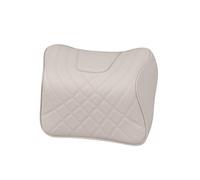 NAPPA Leather Headrest Car Neck Pillow Seat Support Pillow Compatible For Benz Audi BMW Jeep KIA Toyota Volvo Ford Honda VW, Etc(Beige)