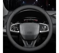 Nappa Leather Slim and Stylish Steering Wheel Cover, for Ford Accessories Interior Modification, Black Protect the steering wheel