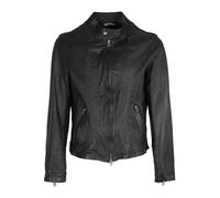 Nappa Wash for Stylish Men - male - Stewart - Leather Jackets - Black - M - Jackets M