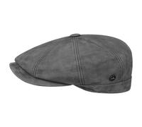Nappa Wax Leather Flat Cap by Lierys