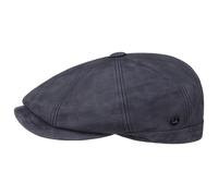 Nappa Wax Leather Flat Cap by Lierys