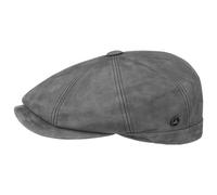 Nappa Wax Leather Flat Cap by Lierys