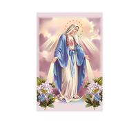NAPPE Our Lady of Fátima Canvas Poster Wall Art Decor Print Picture Paintings for Living Room Bedroom Decoration Unframe-style 08x12inch(20x30cm)
