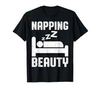 Napping Beauty Power Nap Sleep Humor Zzz T-Shirt