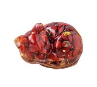 Napping Cat Crystal Stone Can Easily Create A Dreamy Atmosphere and Enhance Your Sense of Happiness in Life. Don't Miss Out On This Exciting ! (C, 4cm)
