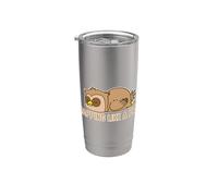 Napping Like a Pro Sleeping Owl Stainless Steel Insulated Tumbler