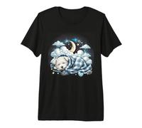 Napping Westie Pajama West Highland White Terrier Sleeping Premium T-Shirt