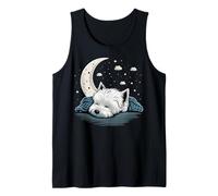 Napping Westie pajama West Highland White Terrier Sleeping Tank Top