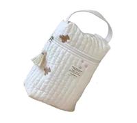 Nappy Bag - 2-Piece Storage Bag for Nappies | Zip Bag & Multifunctional Storage Bags | Travel Case for Celebrations Picnic Outdoor Day Trips Family Nappy, Bear, Siehe Beschreibung, See