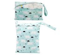 Nappy Bag 2 Pieces Folding Waterproof Nursery Organizer