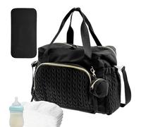 Nappy Bag, Nappy Bag - Hospital Bag with Capacity for Workers, Reusable Children's Supply, Travel Accessories for Women, Hospital Bag, Capacity Children, black, see description, Old World