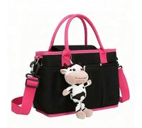 Nappy Bag Organiser - Multi-Pocket Storage with Customizable Compartments, Lightweight Water-Resistant Baby Care Organiser for On-the-Go, Suitable for Baby Shower for New Mums (Black)